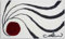 Grund COLANI Exklusiver Designer Badteppich 100% Polyacryl, ultra soft, rutschfest, ÖKO-TEX-zertifiziert, 5 Jahre Garantie, Colani 18, Badematte 70x120 cm, weiss