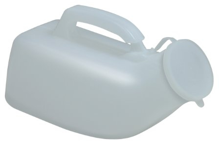 Aidapt Male Portable Urinal 1L Capacity Spill Resistant