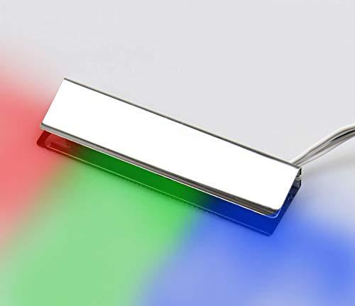 kalb Material für Möbel LED RGB Glaskantenbeleuchtung Glasbodenbeleuchtung Vitrinenbeleuchtung Clip Glas, Auswahl:3er SET