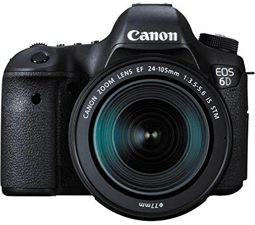 Canon EOS 6D Appareil Photo Reflex numérique Ecran LCD 3,2 (8,12 cm) 20,6 Mpix Optique Zoom 4,3X HDMI + Objectif 24-105 mm Noir