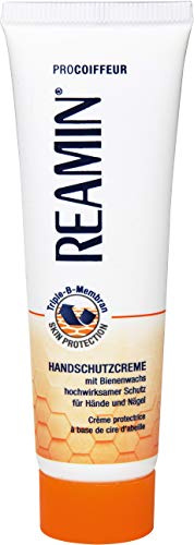 Reamin Handschutzcreme Tube mit Bienenwachs für Hände und Nägel, 2 x 75 ml