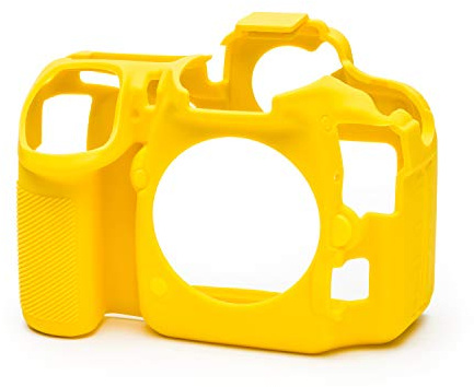 easyCover - Silikon Kameratasche - Schutz für Ihre Kamera - Nikon D500 - Gelb