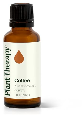 Plant Therapy Coffee Essential Oil 30 mL (1 oz), 100% Pure, Undiluted, Natural Aromatherapy, Rich, Cozy Aroma