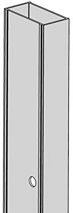 Ausgleichsprofil +2cm für die Wand-Seite Mod. Prime