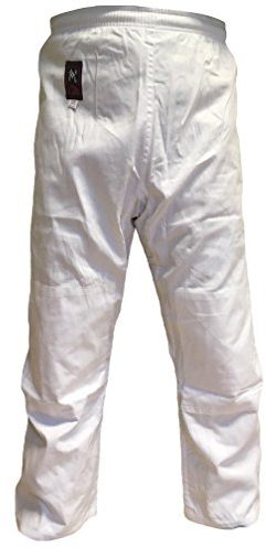 Budodrake Judo Hose weiß Basic (190)