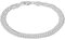 Tuscany Silver Damen Armband Sterling Silber Doppelt 19cm/7.5zoll