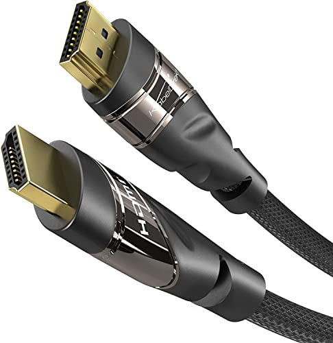 KabelDirekt – 4K HDMI Kabel – in Deutschland entwickelt – 3m (High Speed HDMI mit Ethernet, 4K Ultra HD, 3D, Full HD, 1080p, HDR, ARC, PS4/PS5, Xbox, HDTV) – PRO Series
