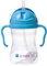 b.box Vaso con Pajita para Niños | Vaso Infantil para Beber Desde Cualquier Ángulo | Tapa Abatible, Pajita Ponderada, Antifugas, Agarre Fácil | Botella con Pajita para Niños 6m+ | 240 ml