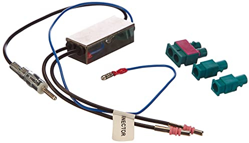 ACV 1524-70 Adaptateur d'antenne DIN 2 x Fakra vers 1 x Double Fakra pour VW/Audi