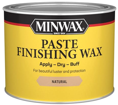 Minwax Paste Finishing Wax, 16 oz., Natural Finish