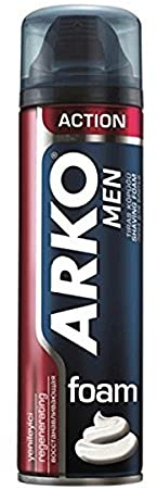 Arko Shaving Foam, Action, 12 Ounce