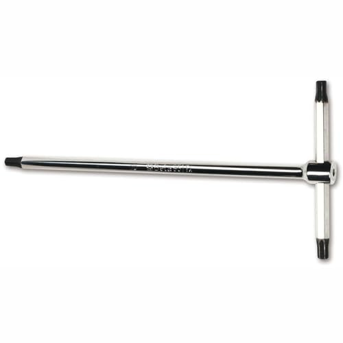 Beta 951TX 25 - Stiftschlüssel mit T-Griff, außenvierkantprofil an drei enden, für Torx®-Schrauben