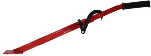 STUBAI Fällheber 1100 mm | Forst-Werkzeug aus Spezialstahl im Gesenk geschmiedet mit großer Bodenplatte, Heber zum Fällen von Bäumen, für Forst- und Waldarbeit
