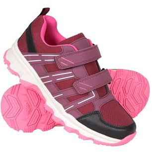 Mountain Warehouse Cannonball Kids Adaptive Walking Shoes Berry 1