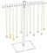 XSEXO Porta joyas,Porta collares organizador de joyas,Porta collares acrílico,Porta joyas transparente para collares,pulseras,anillos,pendientes.