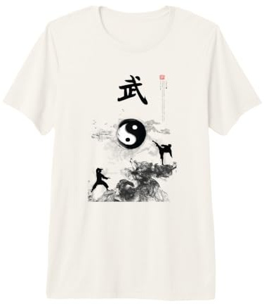 Uniforme de Karate, Traje de Karate, caligrafía de Equipo de Karate Camiseta Premium