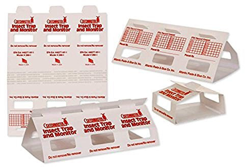 Insect Trap & Monitors 288i - No Chemicals !!!- Non-toxic glue traps!! 5 Glue Boards / 15 Monitors
