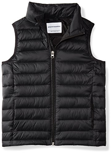 Amazon Essentials Chaleco Acolchado con Capucha. Ligero, Plegable e Impermeable Niño