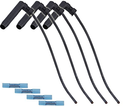 BESTPRICE 4x Kits de reparación para conectores de bujías incandescentes diésel largos