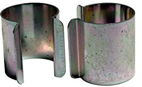 KALEMBAL Clip de fixation pour bâche serre 25 x 30mm (x20 pcs) - Métal revêtement Zinc - Inoxydable - Très résistant