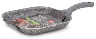 Bistecchiera Antiaderente Stone 2 Becchi 24 x 24 cm Accademia Mugnano