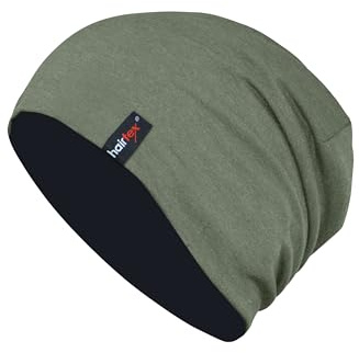 hairtex Beanie d’étable Unisex - Protection contre les odeurs, Respirant Vert Onesize
