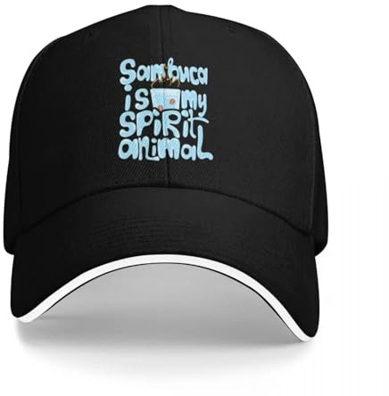 Sambuca es mi Gorra de béisbol Spirit Animal Trucker Hat Casco Béisbol Hombres Femenino