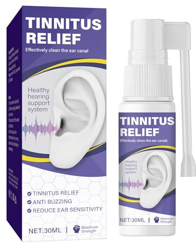 Tinnitus Relief-for-Ringing Ears, Tinnitus Spray, Reduce Ear Noise & Improve Hearing, Effective Reduce Ear Ringing, 1.0 Fl Oz