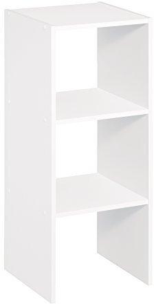 ClosetMaid 8953 Stackable Vertical Organizer, 31.5 H x 12.01 W x 11.61 D, White