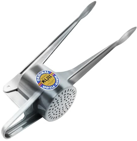 Kull Spaetzle-Schwob-Fix, Silver, Spaetzle Press – stainless steel, manual, not dishwasher safe