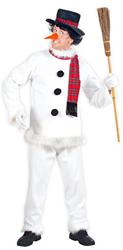W WIDMANN MILANO Party Fashion - Kostüm Schneemann, Weihnachten, Weihnachtskostüm, Fasching