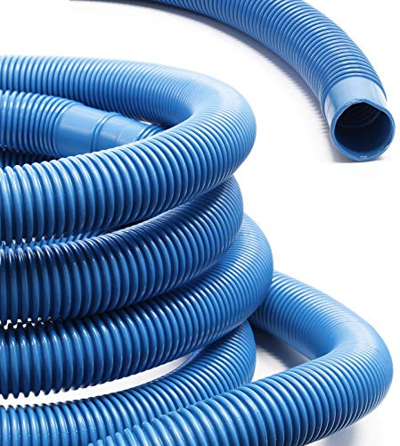 Wiltec Tubo per Piscina Blu, 9 m ø 32 mm, sezionabile Ogni 1,5 m, Galleggiante, in Resina 165 g/m Made in EU