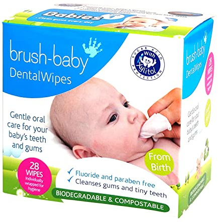 Brush-Baby Dental Wipes 28's