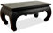 livasia Opiumtisch aus Massivholz – 80x40x35cm – Handgeschnitzter Beistelltisch Holz aus Thailand, Nachhaltig, Robust und Elegant, Ideal als Couchtisch für Wohn- und Esszimmer (schwarz)