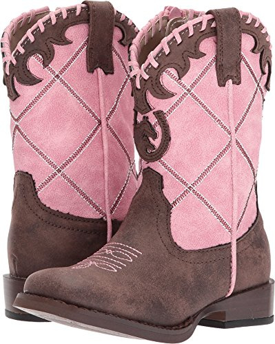 Tin Haul Roper Baby-Girl's Lacy Traditional Cowboy Boots
