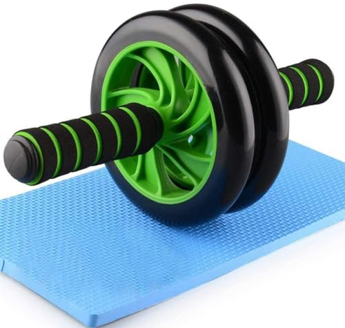 ONEX AB Roller - Abdominal Wheel Core Workout – Portable Ab Trainer Roller with Non-Slip Rubber Handles, Exercise Wheel for Men and Women Core Training at Gym or Safe Home Workouts