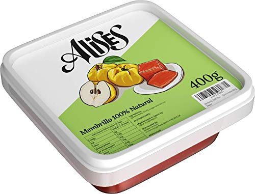Alises - Membrillo Natural - Spanish Quince Paste 400g - 100% natural quince with no preservatives or additives