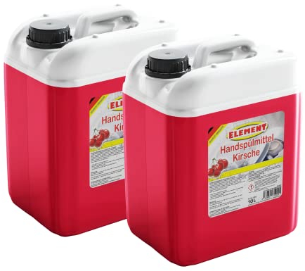 Geschirrspülmittel | Spülmittel | Handspülmittel | Kirsche | 20 Liter | mit hoher Fettlösekraft | Geschirrreiniger |