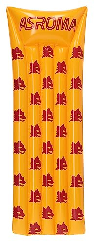 AS Roma ASRSWIMM, Materassino Unisex Bambino, Giallo, 69x183cm