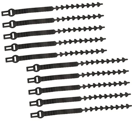 GANAZONO 10pièces Attaches Arbres Extérieur Supports pour Plantes Et Arbres Accessoires De Jardin Pratiques Et Stables