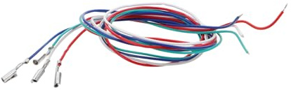 KAILIKETIY Cavo per Testina Fonografica Kit da 4 Fili Colorati per Giradischi e Fonografi, Accessorio di Riparazione Connessione Stabile per Uso Domestico e Professionale