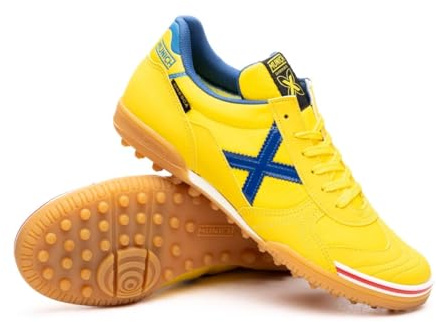 Munich GRESCA Genius 607, Scarpe da Calcio Sala Unisex Adulto, Giallo, 44 EU, Giallo, 44 EU