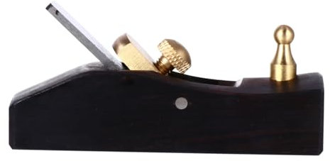 NUOBESTY Mini-Hobel Holzhobel Werkzeug Handhobel aus Holz Hobel für Holzhandwerk Heimhobel Holzbearbeitungsgerät Holzarbeiten liefern Holzarbeiter Hobel Hausplaner Black