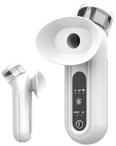 Nebulizador Ocular Portátil,Pulverizador de Humedad Recargable de 500 mAh con Tanque de Agua Visible | Vaporizador Ocular Hidratante,Para El Hogar, La Oficina, La Escuela, Viajes, Vacaciones, Estudio