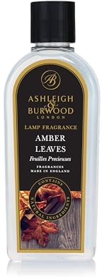 ASHLEIGH & BURWOOD Amber Leaves Lamp Fragrance | 500ml | Luxury Fresh Home Scent | Scented Room Fragrance | Made in the UK