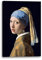 Printed Paintings Leinwand (60x80cm): Jan Vermeer - Mädchen mit dem Perlenohrring (1665)