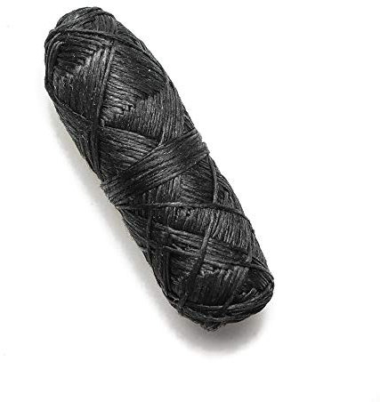 Zahnseidenkampagne Vegane Bambus - Polyester Natur Bio Zahnseide ohne Plastik Gewachst mit Aktivkohle - Nachhaltig, Umweltfreundlich, Nachfüllbar im Glasflakon - Zero Waste Leben (Nachfüller 4 x 30 m)