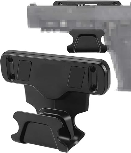 Support magnétique pour pistolet, aimant pour arme de poing, supportant 45 livres, efficacement fixé et ne s'accrochera pas ou ne tombera pas, pour véhicule, maison ou bureau, aimant de pistolet dissi