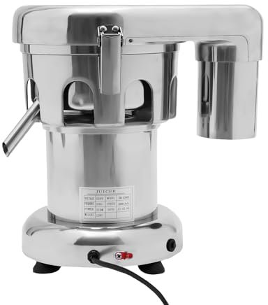 Centrifugeuse électrique en acier inoxydable - 220 V, 50 Hz, 370 W, 2800 tr/min