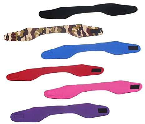 BESPORTBLE 6stücke Sport Stirnband Aus Elastischem Material Für Wassersport Und Yoga Unisex Mit Verstellbarem Gürtel Atmungsaktiv Und Schweißabsorbierend Für Allen Sportarten